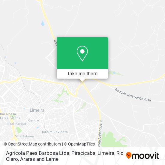 Mapa Agricola Paes Barbosa Ltda