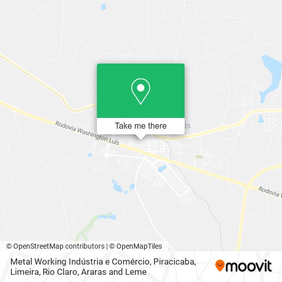 Mapa Metal Working Indústria e Comércio