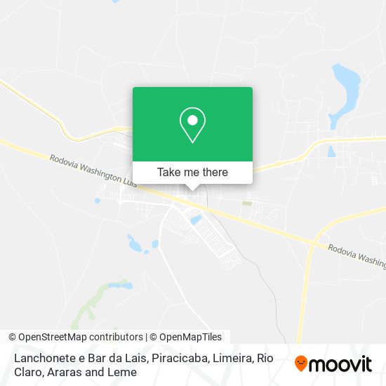 Lanchonete e Bar da Lais map
