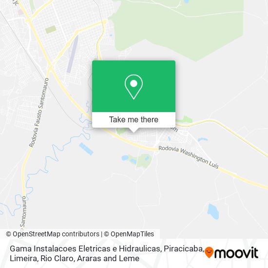 Gama Instalacoes Eletricas e Hidraulicas map