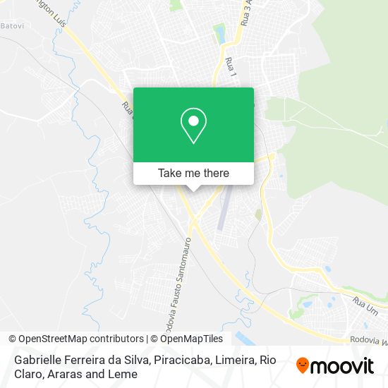Mapa Gabrielle Ferreira da Silva