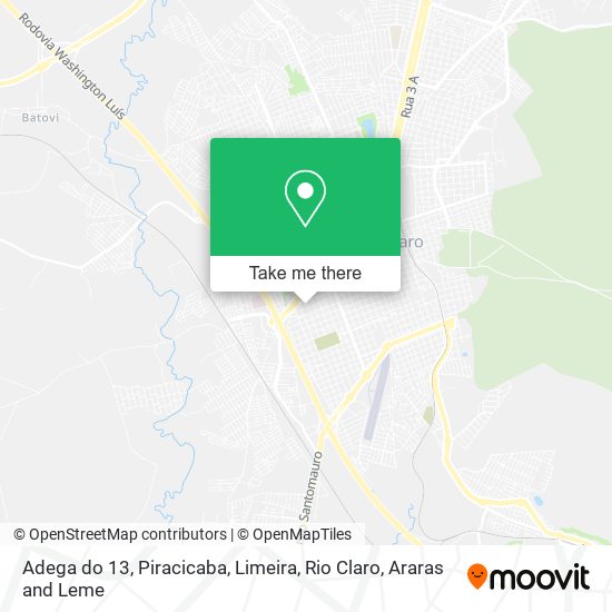 Adega do 13 map