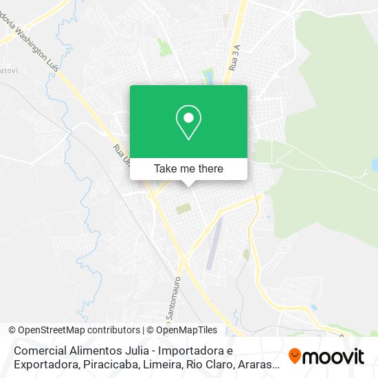 Comercial Alimentos Julia - Importadora e Exportadora map