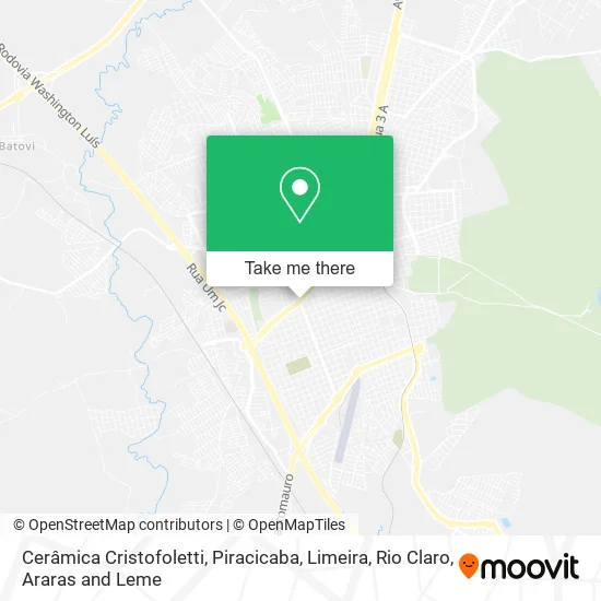 Cerâmica Cristofoletti map