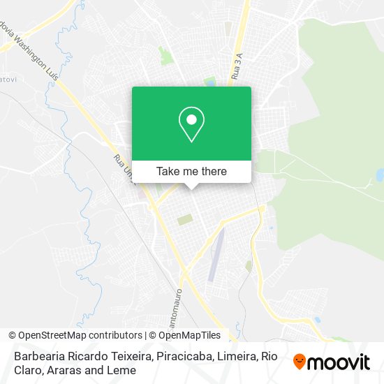 Barbearia Ricardo Teixeira map