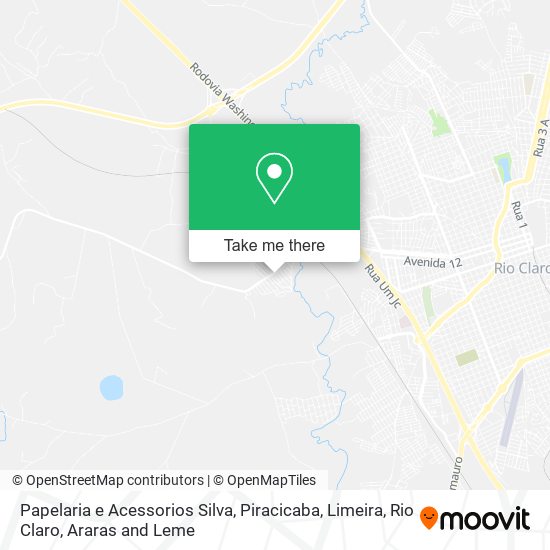 Papelaria e Acessorios Silva map