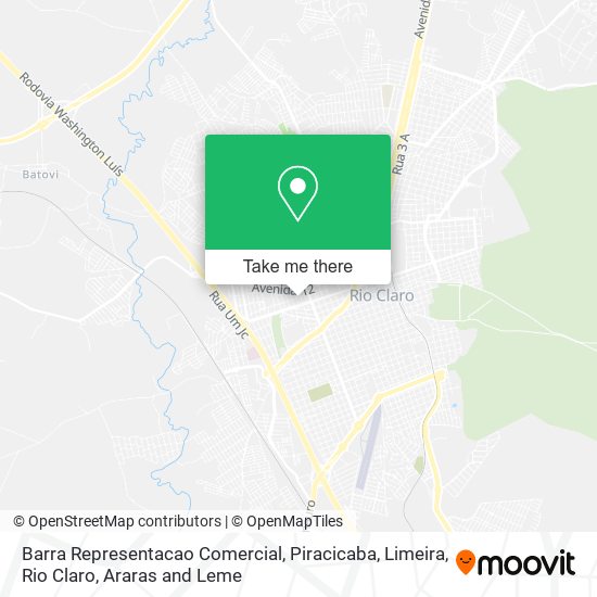 Barra Representacao Comercial map