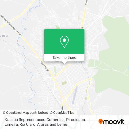 Kacaca Representacao Comercial map