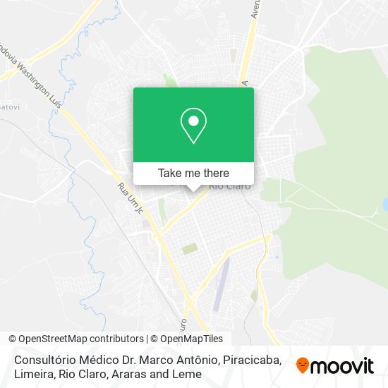 Mapa Consultório Médico Dr. Marco Antônio