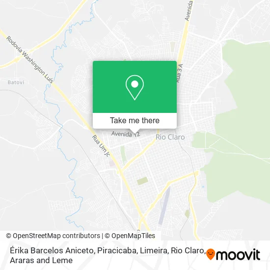 Érika Barcelos Aniceto map