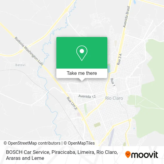BOSCH Car Service map