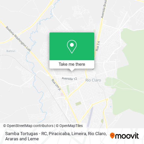 Samba Tortugas - RC map