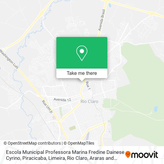 Escola Municipal Professora Marina Fredine Dainese Cyrino map