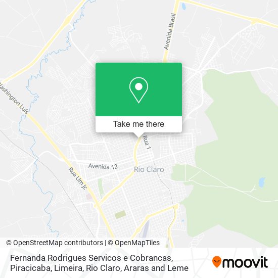 Mapa Fernanda Rodrigues Servicos e Cobrancas