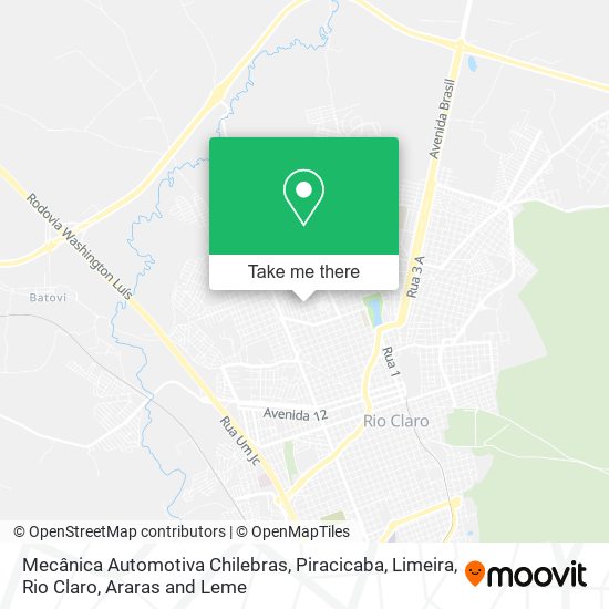 Mapa Mecânica Automotiva Chilebras