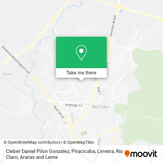 Cleber Daniel Pilon Gonzalez map