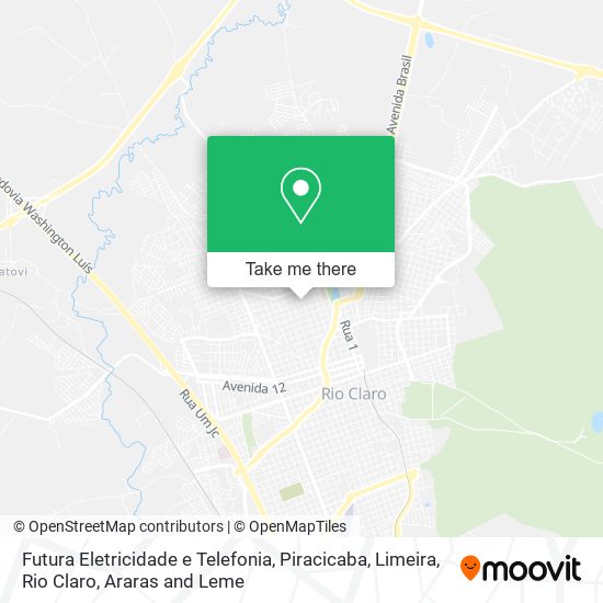 Futura Eletricidade e Telefonia map