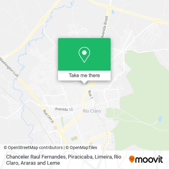 Chanceler Raul Fernandes map