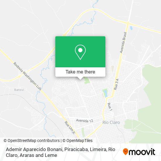 Mapa Ademir Aparecido Bonani