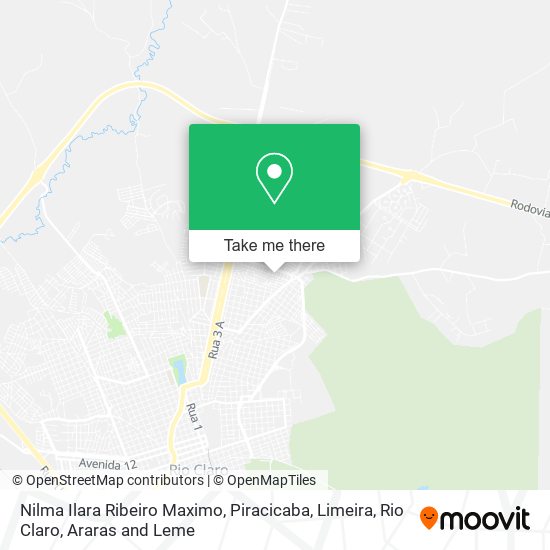 Nilma Ilara Ribeiro Maximo map