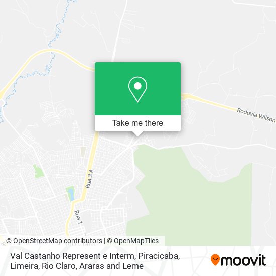 Val Castanho Represent e Interm map