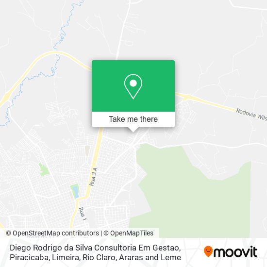 Mapa Diego Rodrigo da Silva Consultoria Em Gestao