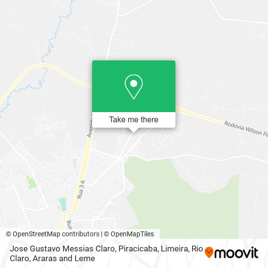 Jose Gustavo Messias Claro map