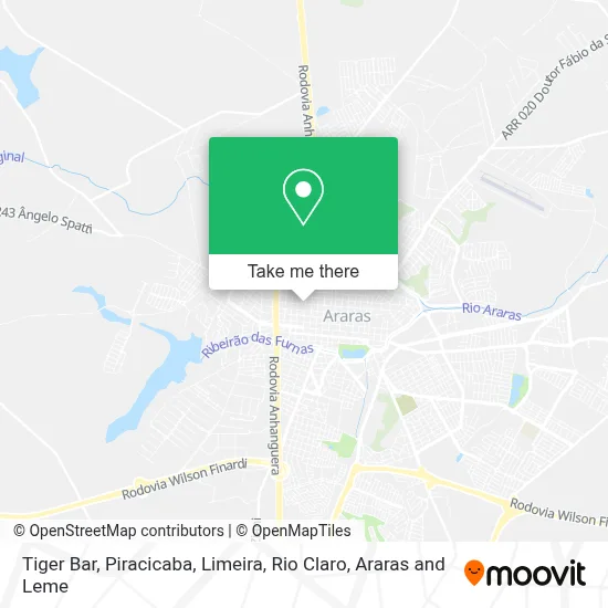 Tiger Bar map