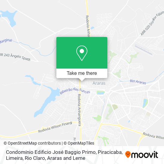 Condomínio Edificio José Baggio Primo map