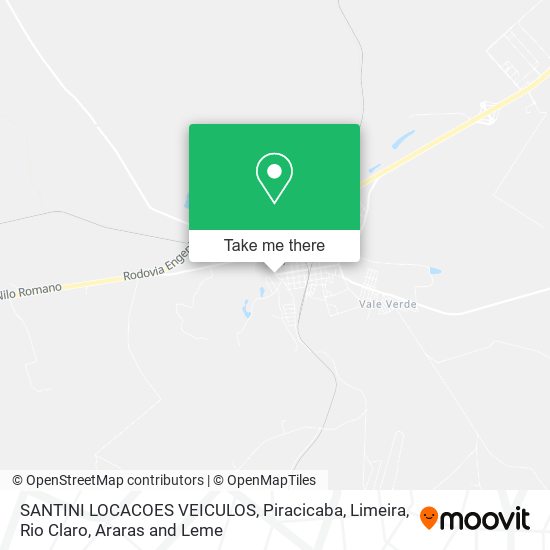 SANTINI LOCACOES VEICULOS map