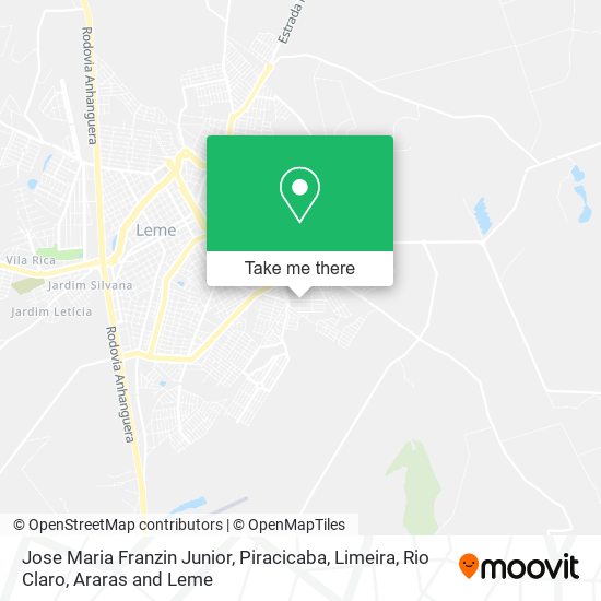 Jose Maria Franzin Junior map