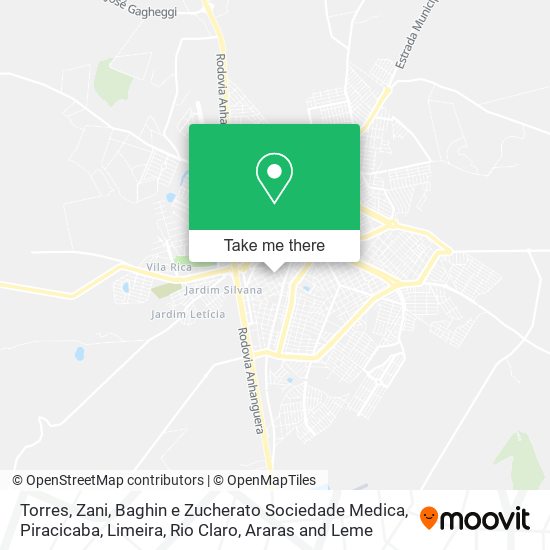 Torres, Zani, Baghin e Zucherato Sociedade Medica map
