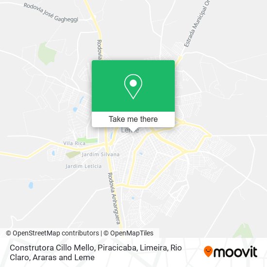 Construtora Cillo Mello map
