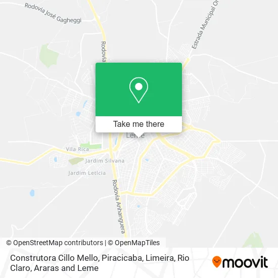 Construtora Cillo Mello map