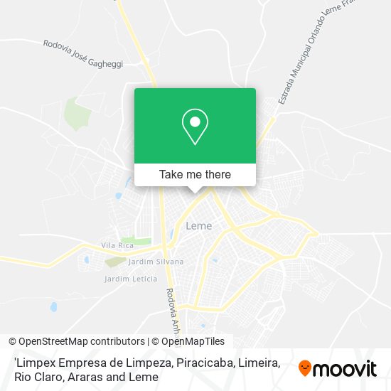 'Limpex Empresa de Limpeza map