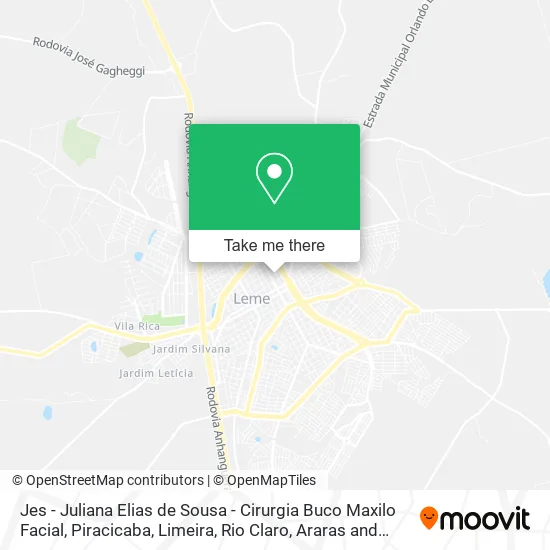 Jes - Juliana Elias de Sousa - Cirurgia Buco Maxilo Facial map