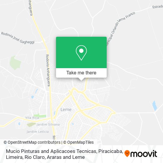 Mucio Pinturas and Aplicacoes Tecnicas map