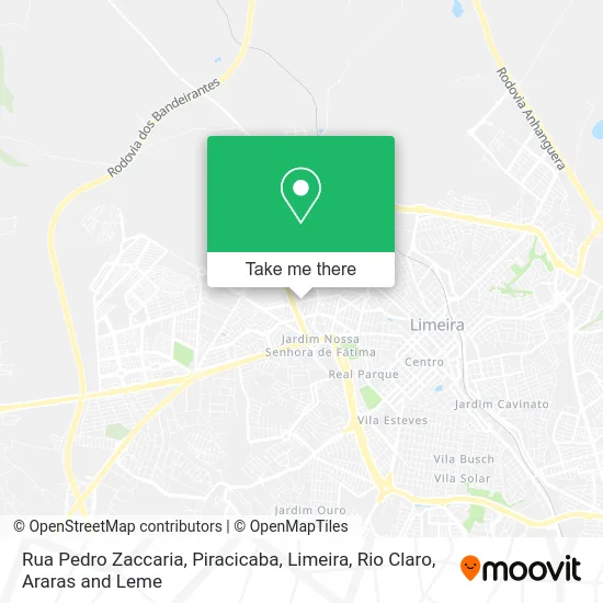 Rua Pedro Zaccaria map