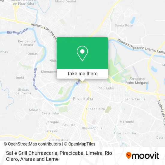 Sal e Grill Churrascaria map
