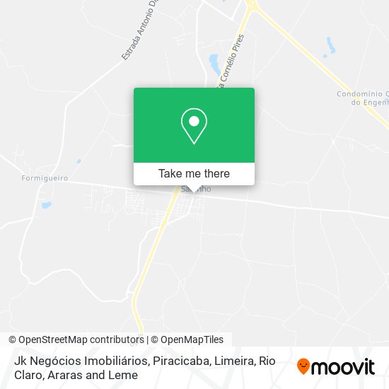 Jk Negócios Imobiliários map