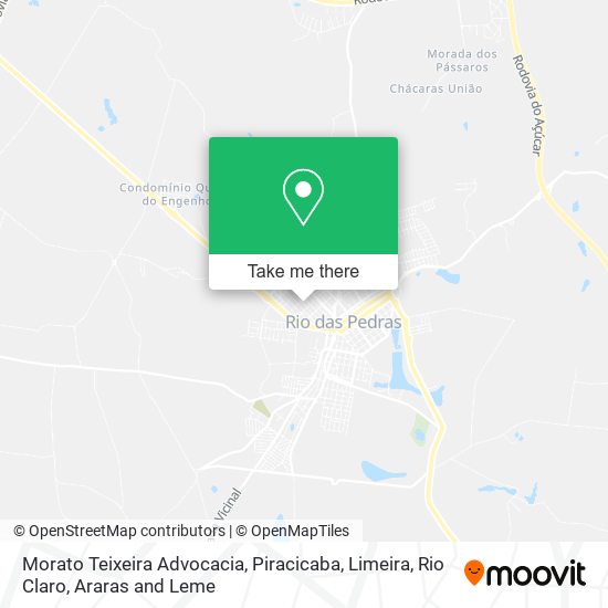 Morato Teixeira Advocacia map