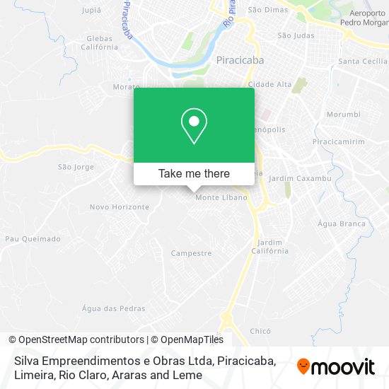 Silva Empreendimentos e Obras Ltda map