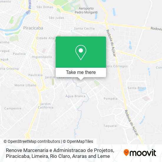 Renove Marcenaria e Administracao de Projetos map