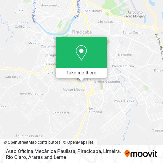 Auto Oficina Mecânica Paulista map