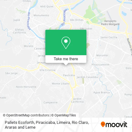 Pallets Ecoforth map
