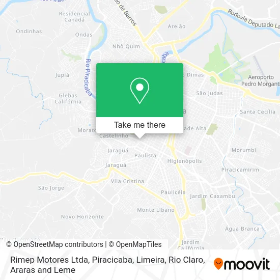Rimep Motores Ltda map