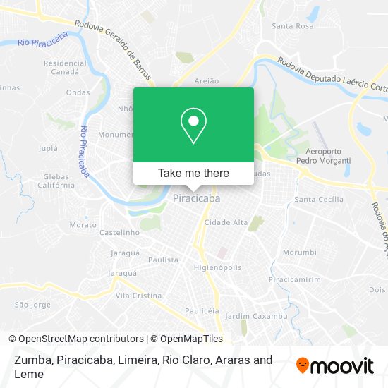 Zumba map