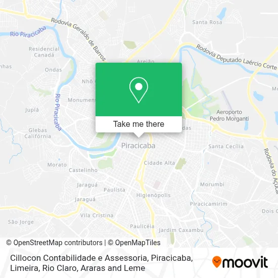 Cillocon Contabilidade e Assessoria map