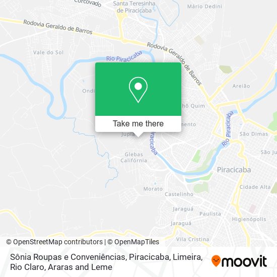 Sônia Roupas e Conveniências map