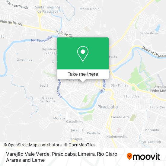 Varejão Vale Verde map
